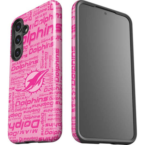 NFL Miami Dolphins - Blast Pink Galaxy S24 Plus Impact Case
